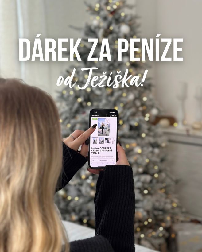 Zvolil u vás Ježíšek obálkovou metodu? Udělejte si radost a mrkněte na náš e-shop! Legíny využijete celý rok - na cvičení...